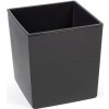 Kvetináč na terasu - LAMELA Kvetináč JUKA 30x30 h31 ANTRACIT lesk_2
