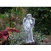 Angel betónový anjel s košíkom M773_2