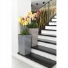 Kvetináč na terasu - Vysoký kvetináč s čiernym leskovou kazetou H 570 mm_7