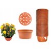 Kvetináč na terasu - Kvetináče 60ks pre chryzantému hrniec_6