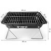 Gril na drevené uhlie - BBQ CHEF prenosný gril 11808_4