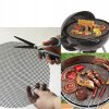 Opakovane použiteľná mriežka z teflónového grilu 40cm 3ks_4