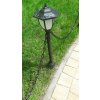 Solárne lampy starožitné plot - 4 príspevky, reťazec._6