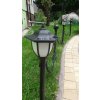 Solárne lampy starožitné plot - 4 príspevky, reťazec._7