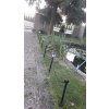Solárne lampy starožitné plot - 4 príspevky, reťazec._8