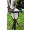 Solárne lampy starožitné plot - 4 príspevky, reťazec._9