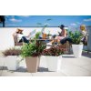 Kvetináč na terasu - All-Season Pot + Sahara Square Input 30 antracit_2