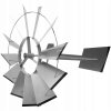 Obrie Veterný mlyn 245 cm Garden Decoration_5