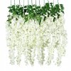 12 ks glycinia 110 cm kvety garland white XXL_0