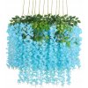 12 ks Glicinia 110 cm Kvety Blue Garland_0