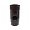 Catcher / zberač dažďovej vody 110 mm tmavo hnedé_2