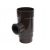 Catcher / zberač dažďovej vody 110 mm tmavo hnedé_0