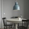 Vysiace svetlá, lampy - IKEA SVARTNORA Závesná lampa šedo-tyrkysová 38 cm_3