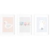 Obraz do detskej izby - Plagáty pre deti sada A3 - škandinávskom štýle_0