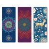 Fitness podložka na cvičenie pilates jogy LOTUS MANDALA_6