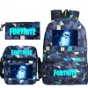 Školská taška - batoh, set, zostava - Sada batohu tašky Fortnite DJ Marshmello Puzdro ceruzky_5
