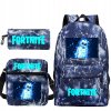 Školská taška - batoh, set, zostava - Sada batohu tašky Fortnite DJ Marshmello Puzdro ceruzky_7