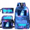 Školská taška - batoh, set, zostava - Sada batohu tašky Fortnite DJ Marshmello Puzdro ceruzky_10