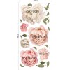 Sada samolepiek na stenu Flowers Peonies 2 GIGA_1