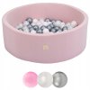 Suchý bazén ružové guličky gule 150 guličiek_1