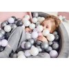 Suchý bazén ružové guličky gule 150 guličiek_2