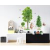 Samolepky na stenu pre deti Lesné stromy D177 150cm_2