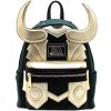 Školská taška, batoh - Kožený batoh PU Marvel Loki Thor Model_0