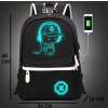 Školská taška, batoh - Školský batoh. Mládež svetelné reflexné USB_2