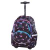 Školská taška, batoh - Batoh na kolesách 27l Starr Dark Unicorn Unicorn_0
