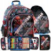 Školská taška - batoh, set, zostava - Paso Spiderman School Batchpack - nastaví 3 prvky_0