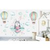 NÁLEPKY NA STENU PRE DETSKÉ LETADLOVÉ BALÓNY CLOUDY_1
