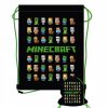 Školská taška - batoh, set, zostava - MINECRAFT BACKPACK SET CUSTE CASE WALLFELL_4