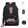 Školská taška, batoh - Backpack Charli Damelio Tik Tok Designs Big A4 s USB_6