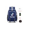 Aktovka - BACKPACK TIK TOK PORT USB SATCHEL BIG A4 NOVINKA_10