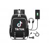 Aktovka - BACKPACK TIK TOK PORT USB SATCHEL BIG A4 NOVINKA_0