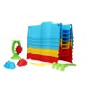 Detské pieskovisko - Skladacie pieskovisko s plavebnou dráhou + príslušenstvo_2