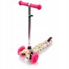 Kolobežka - Scooter 3-kolesový vyváženie LED meteorové motýle_11