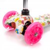 Kolobežka - Scooter 3-kolesový vyváženie LED meteorové motýle_8