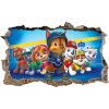 Nálepka PSI PAW PATROL 3D XXXXXXXXL 166cm x 100cm_5