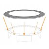 Tramplolína  - ZOSILNENÝ KRYT NA PRUŽINY TRAMPOLÍNA 8ft 244-252cm_5