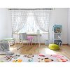 Detské záclony Dieťa Loptu Cestoviny 250x240 White_1