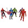 5 ÚDAJE nastaviť AVENGERS SPIDER-man, IRON MAN, HULK_1