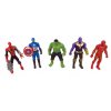 5 ÚDAJE nastaviť AVENGERS SPIDER-man, IRON MAN, HULK_3