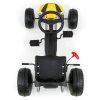 Kára na pedále - GoKart na viper pedále žlté milly_2