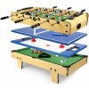 Stôl na hry, stolný futbal, vzdušný hokej, tenis, biliard 4 v 1_0