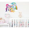 3D samolepky na stenu My Little Pony Kucyki 70cm_5