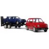 KOVOVÉ AUTÁ POLONEZ CARO FIAT 126p LAWETA MALUCH_1