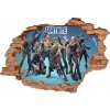 Samolepky na stenu FORTNITE HOLES 100x70cm_0
