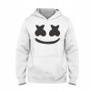 Mikina kangurka MARSHMELLO kapucňou biela 140_1