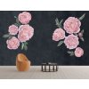 Samolepka na stenu PEONIES kvety !!! XXXL_2